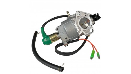 Карбюратор м/б ( генератора ) 188F под вакуумную заслонку с электроклапаном (Lмц 53 мм)