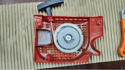 Стартер металлический для бензопил Goodluck 4500 плавный пуск Стартер металлический для бензопил Goodluck 4500 плавный пуск