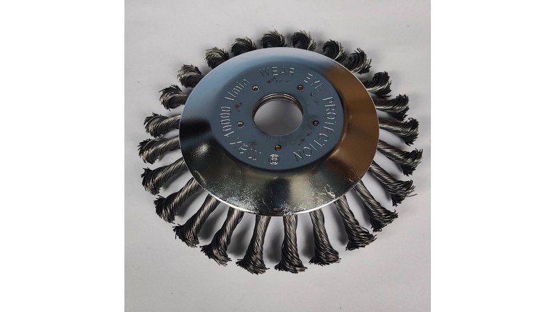 Щетка зачистная для триммера (d25,5*150)