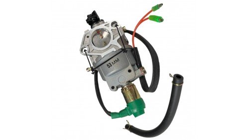 Карбюратор м/б ( генератора ) 188F под вакуумную заслонку с электроклапаном (Lмц 53 мм)