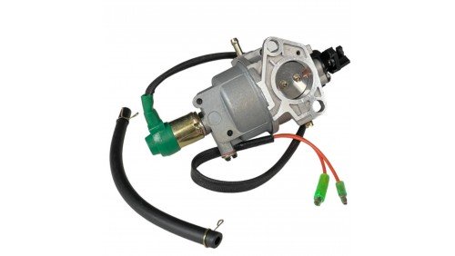 Карбюратор під вакуумну заслонку з електроклапаном 188F (Lмц 53 mm)