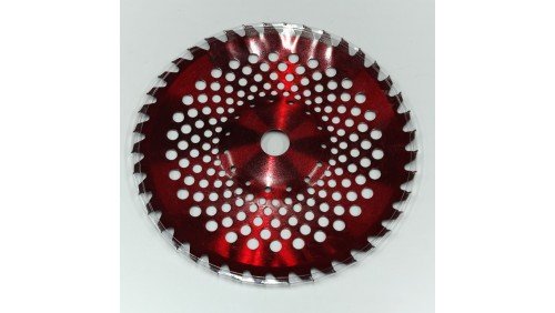 Диск с победитом 255 (тарелка) гальваника красная