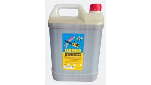 Масло для смазки цепи светлое 5 л