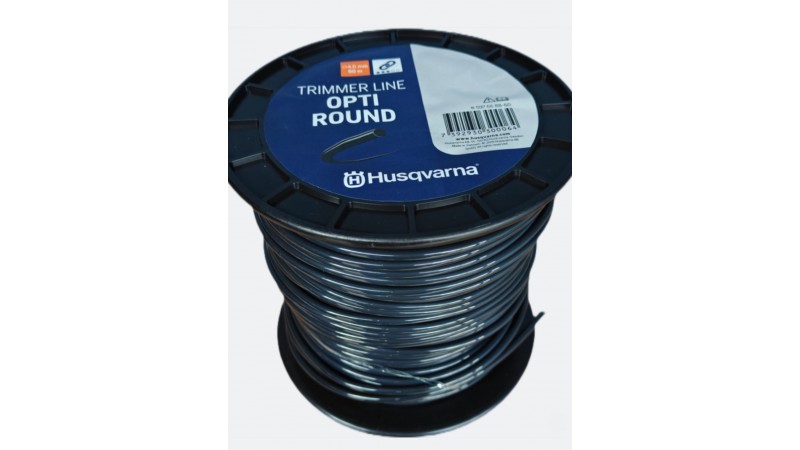 Леска 4,0 Husqvarna Opti Round 80м круглая Леска 4,0 Husqvarna Opti Round 80м круглая