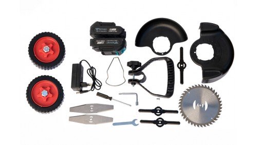 Аккумуляторный триммер EFFORT 20V/2B с колесами