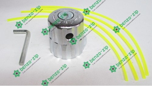 Косильная головка  для мотокосы аллюминиевая