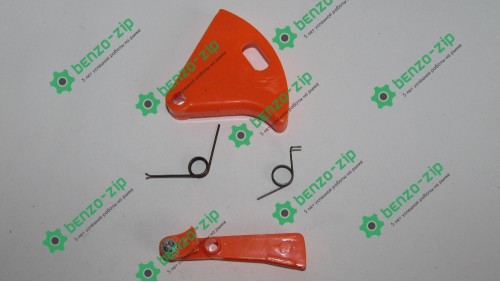 Курок в сборе для мотокосы (узкий, широкий)