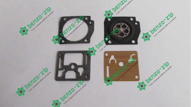 Рем. комплект карбюратора для бензопилы Husqvarna 345/350 Рем. комплект карбюратора для бензопилы Husqvarna 345/350