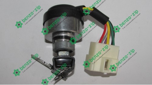 Замок зажигания бензогенератора (5-6 кВт)