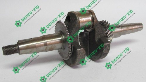 Коленвал м/б 168F/170F (6,5/7Hp)(под конус, Ø20mm)(c шестернями)