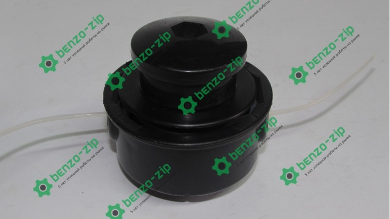 Косильная головка для электрокос с нижним мотором с резьбой М10 с болтом