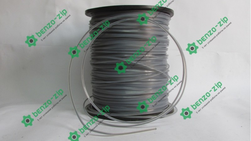 Леска Saber 2,4 мм,1 м армированная