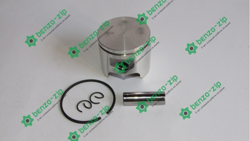Поршень в сборе для бензопилы Husqvarna 345 (d=42мм),H=38мм,dпальца=10мм