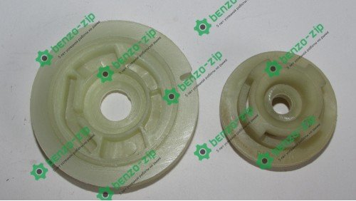 Шкив для мотокосы плавный пуск