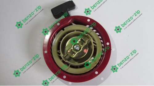 Стартер ручной (в сборе) м/б, бензогенератора 168F/170F (6,5/7Hp, D-150mm) (металлический)