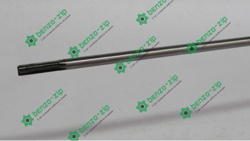 Ведущий вал (жесткий привод) d-7 мм на 7 шлицов для мотокосы 153см