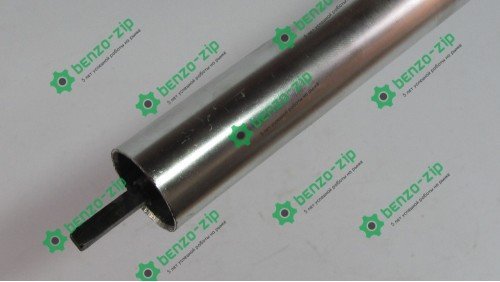 Ведущий вал 26 мм (жесткий привод) на квадрат для мотокосы в сборе Ведущий вал 26 мм (жесткий привод) на квадрат для мотокосы в сборе