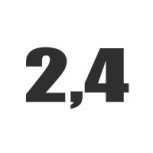 Леска для триммера 2.4 мм