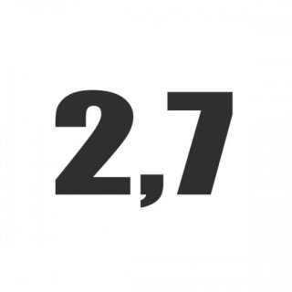 Леска для триммера 2.7 мм