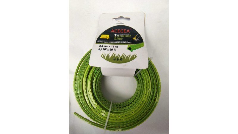 Леска 3,0 мм Trimer Line (аллигатор армированная) 15 м