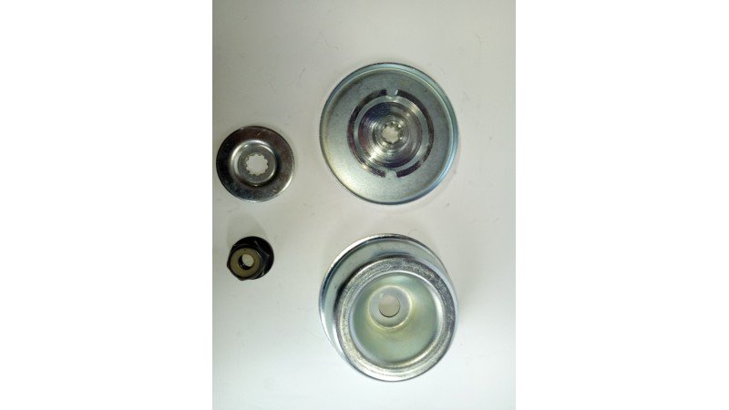 Шайба редуктора ножа для мотокосы ST FS 55 в к-те + чашка + гайка "WINZOR"