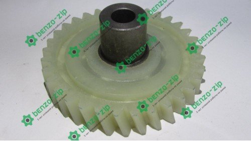 Шестерня ведомая привода электропилы Vorskla (d-10mm, D-74мм 33 шлицов с левым наклоном,h=19mm)